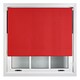 image 1 of FURNISHED Blackout Roller Blind with Metal Fittings Easy Fit Trimmable Insulated Shade (W)170cm x (L)165cm | Red | Red | (W) 170cm x (L) 165cm