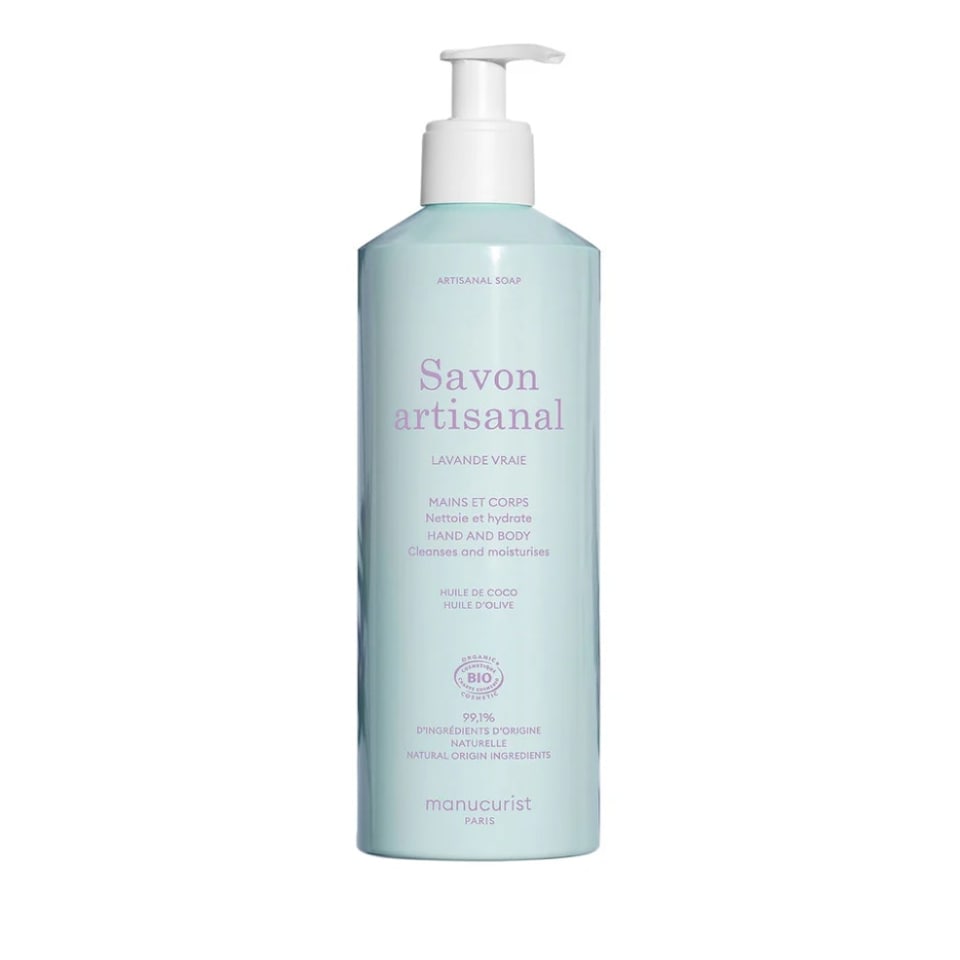 image 1 of Manucurist Moisturising Hand & Body Artisan Soap Lavande Vraie 500ml