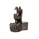 image 3 of Mallard Duck Plant Pot Feet - Set of 3 - L8.5 x W5 x H9 cm Grey