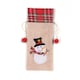 image 6 of Christmas Snowman Wine Bottle Cover - 15x35cm