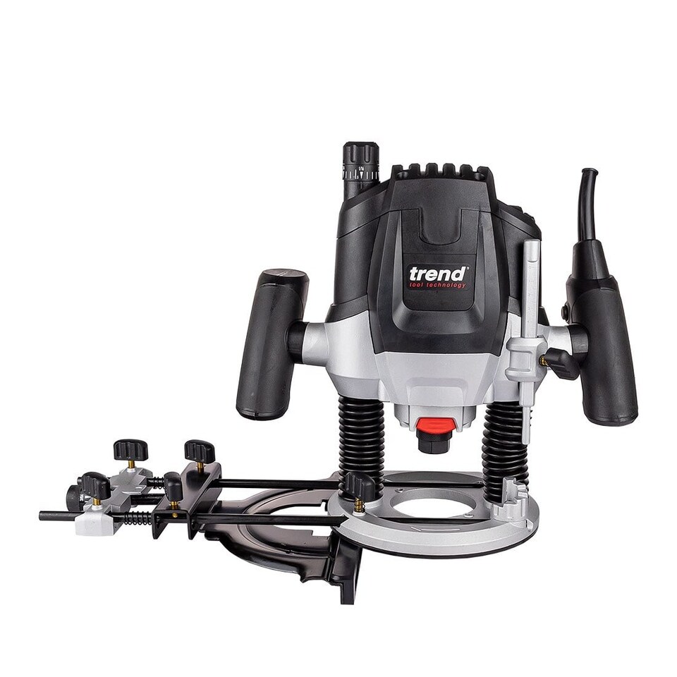 image 1 of Trend T7EK 2100W 1/2" Variable Speed Router 240V In Kit Box