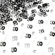 image 1 of 4 x 14g 50th Black Happy Birthday Confetti