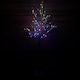 image 2 of 1.8m (6ft) Outdoor Christmas Light Up White Birch Tree with 80 Multicoloured LEDs