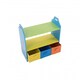 image 5 of Colourful Childrens Toy Storage Crayon Unit Shelves with 3 Drawers