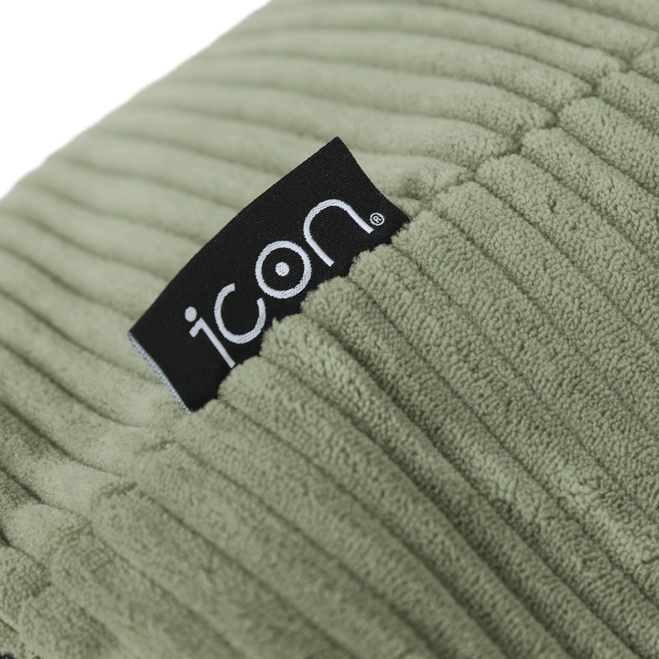 image 1 of Milano Beanbag Footstool Corduroy Sage Green