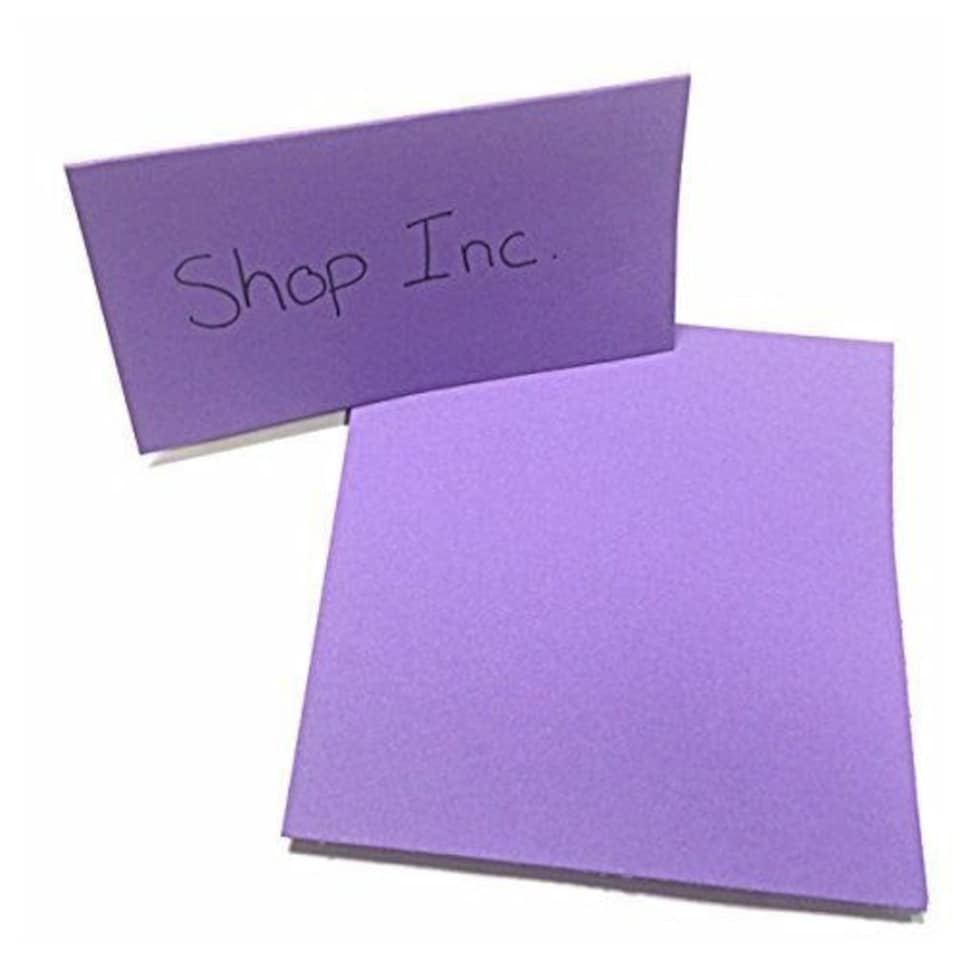 image 1 of Pack Of 10 High Quality Place Cards (Purple Colour)