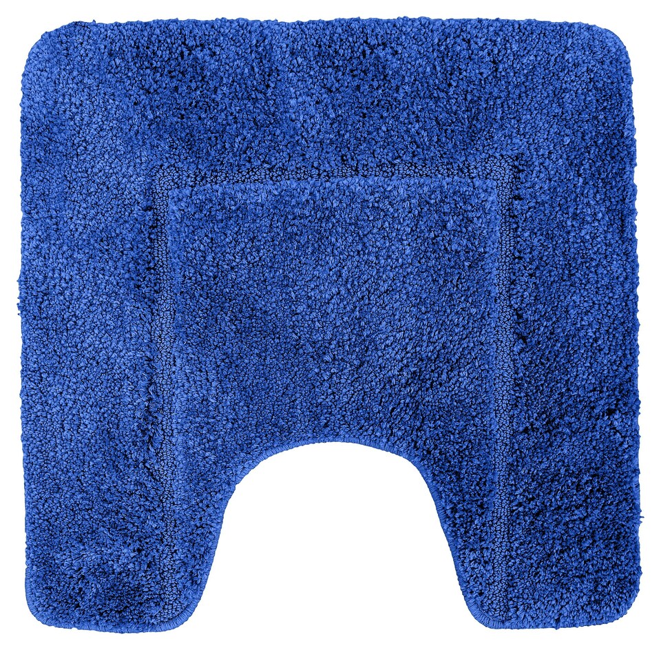 image 1 of Velosso Mayfair Microfibre Pedestal Mat Antislip | Blue | Royal