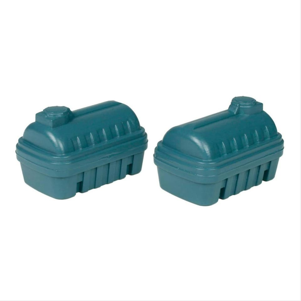 image 1 of Bachmann Scenecraft Plastic Bunded Tank 2pcs (Pre-Built)