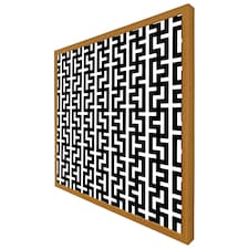 Maze (Picture Frame) Brown | Oak | XS