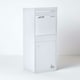 image 1 of SMART PARCEL BOX® Large Front & Rear Access White White