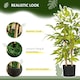 image 3 of HOMCOM Decorative Artificial Plants Bamboo Tree in Pot, Desk Fake Plants for Home Indoor Outdoor Decor, 60cm
