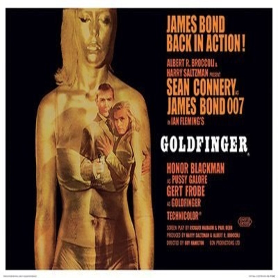 LX - JAMES BOND (GOLDFINGER PROJECTION) - JAMES BOND - LFP10244P