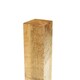 image 3 of Wooden Fence Post for Hazel and Willow Hurdle Fence Panels 1.67m