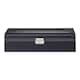 image 1 of Living and Home 6-Slot Elegant Faux Leather Watch Display Case