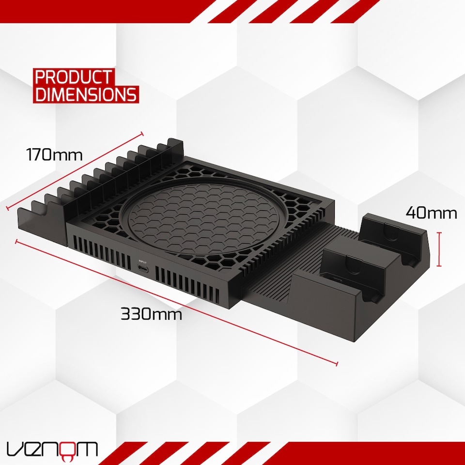 image 1 of Venom Xbox Series X Console Station and Charging Dock