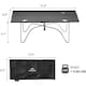 image 2 of Portable Folding Table | Black | Black | Small