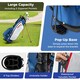image 3 of COSTWAY Men's Complete Golf Clubs Package Set 10 Pieces Blue