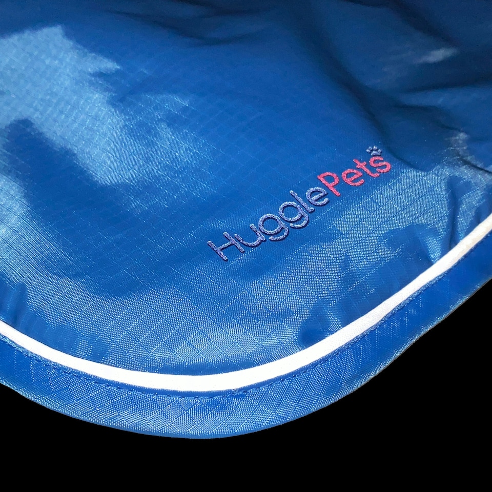 image 1 of HugglePets Arctic Armour Dog Coat Blue | S
