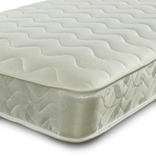 Close Wave Hybrid Mattress - 20cm Deep, Deep Quilted Soft Sleep Surface White | Small Double