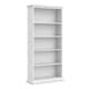 image 1 of Paris Tall Bookcase in White