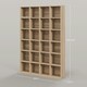 image 3 of HOMCOM DVD CD Media Storage Rack, Video Display Unit, Natural