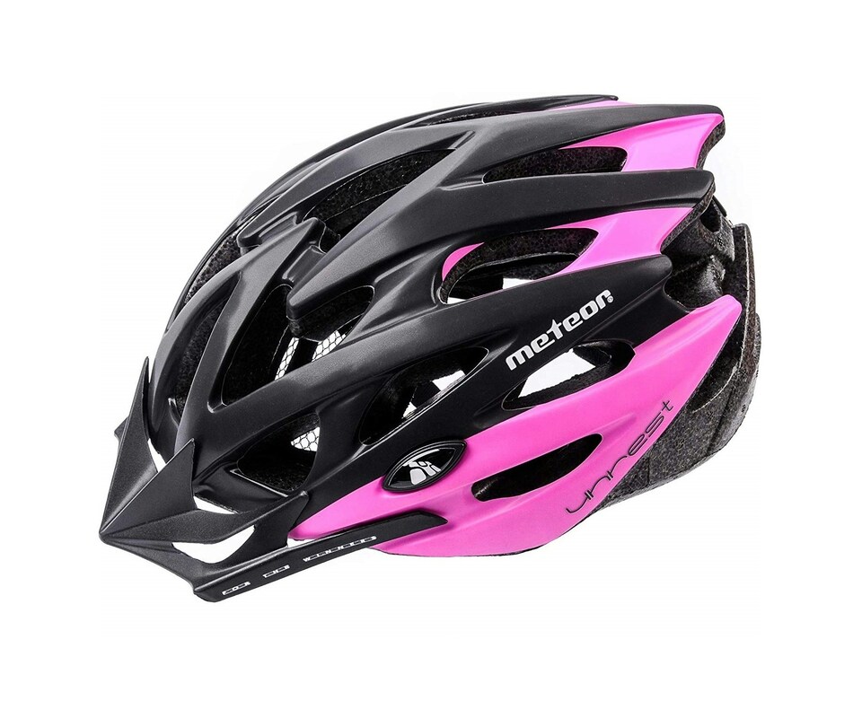 image 1 of Cycle Helmet MTB Bike Bicycle Skateboard Scooter Hoverboard Safety Helmet - Unrest | Black | White | L