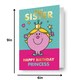 image 2 of Mr Men & Little Miss Sister Birthday Card