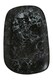 image 2 of Interiors By Premier Small Black Marble Effect Serving Platter,Stoneware Food Platter With Irregular Oval Design,Dinner Platter
