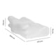 image 2 of Lavio Ergonomic Neck Pillow Memory Foam for Sleep Well Breathable Washable Cover