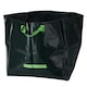 image 5 of 3Pcs Reusable Garden Waste Sacks Heavy Duty Bags Handles Foldable 70L 105L 175L