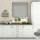 image 3 of 160cm Dove Grey Faux Wood Venetian Blinds with String (120cm Drop) Grey | Grey