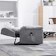 image 7 of Barnsley Fabric Electric Dual Motor Rise Recliner Mobility Armchair (Grey)