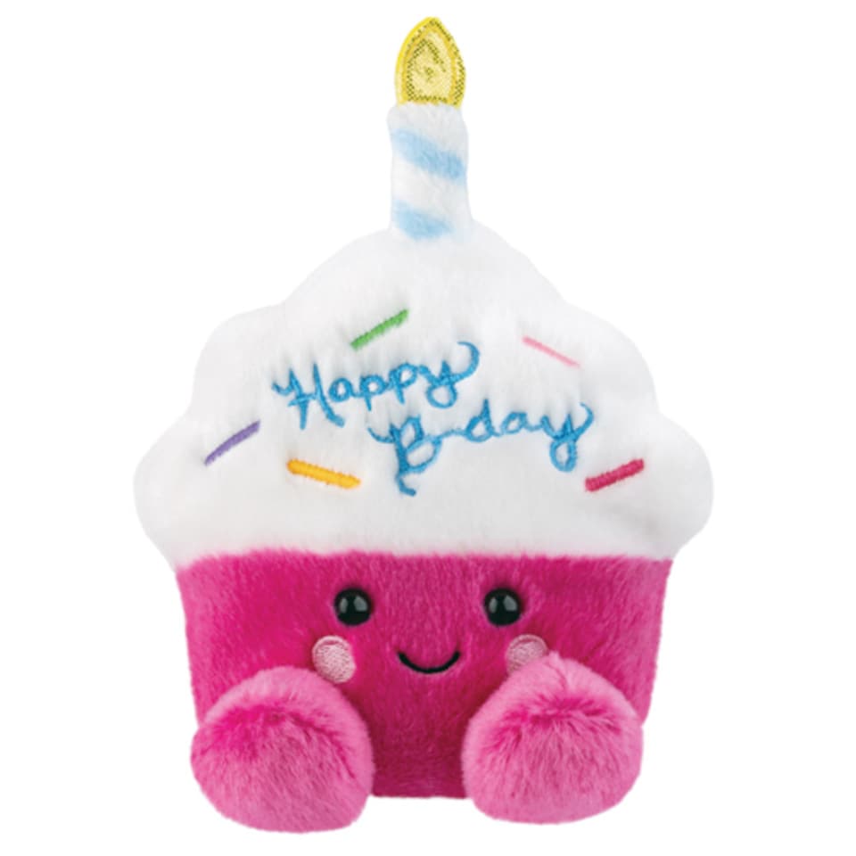 Palm Pals: Sparkle Birthday Cupcake 5In
