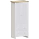 image 4 of Vida Designs Arlington 2 Door 2 Drawer Wardrobe With Shelf & Clothes Rail, White & Oak