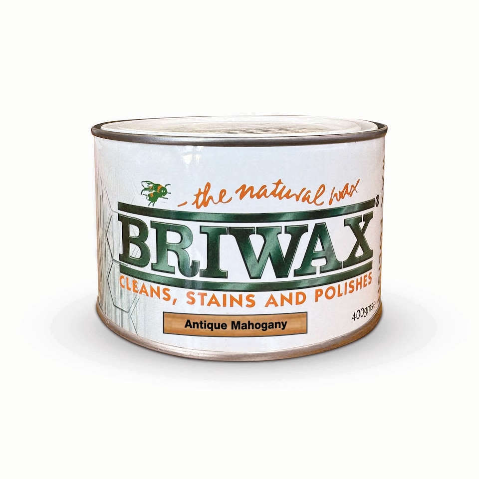 Briwax Wax Polish Antique Mahogany 400g | Brown | 1