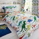 image 1 of Happy Linen Company Dino Snore Duvet Cover Bedding Set
