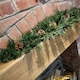 image 3 of 90cm Deluxe Snow Time Princess Green Garland Swag 108 Tips With 5 Pine Cones