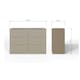 image 7 of Luno 6 Drawer Chest Of Drawers - Putty