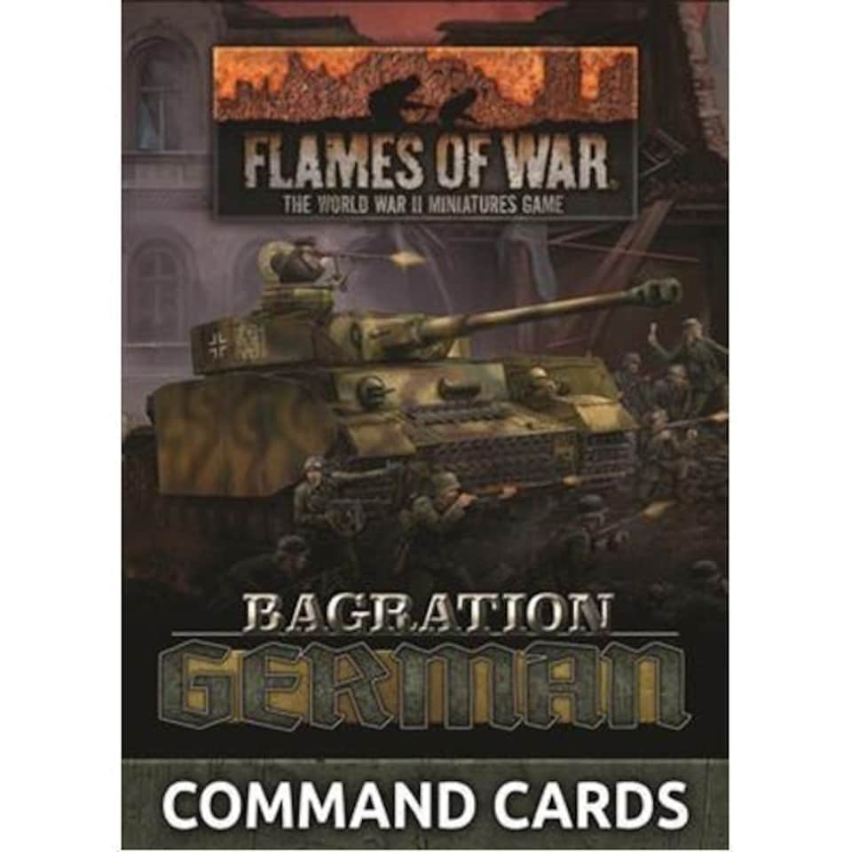 Bagration: German Unit Cards