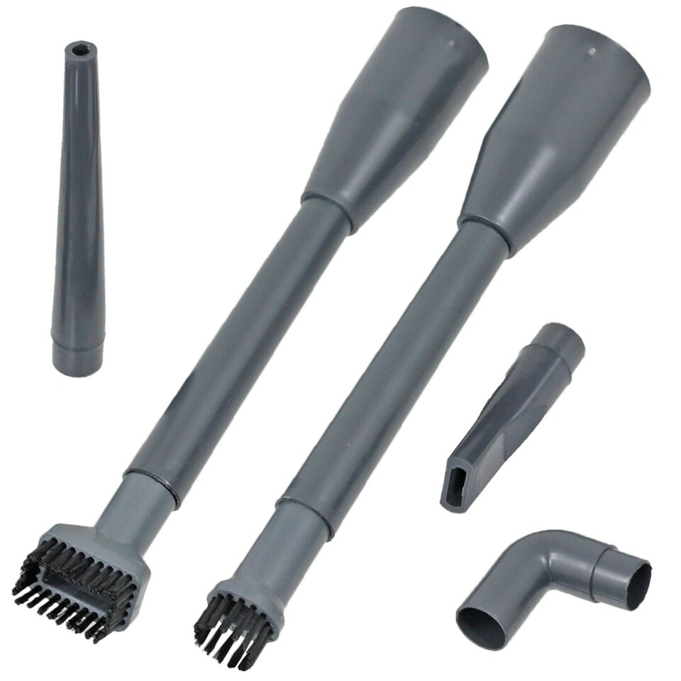 image 1 of SPARES2GO Complete Micro Tool Kit Mini Attachments Set Compatible with Numatic Henry Hetty Vacuum Cleaner 32mm PC Desk Car