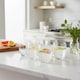 image 6 of 6 Clear Glass Tumblers 350ml Drinking Cups Water Juice Set Home Bar Kitchen Gift | Clear | Clear | Set of 12