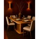 image 7 of Dining Table Home ESPRIT Golden Brass Mango wood 210 x 110 x 76 cm N/A