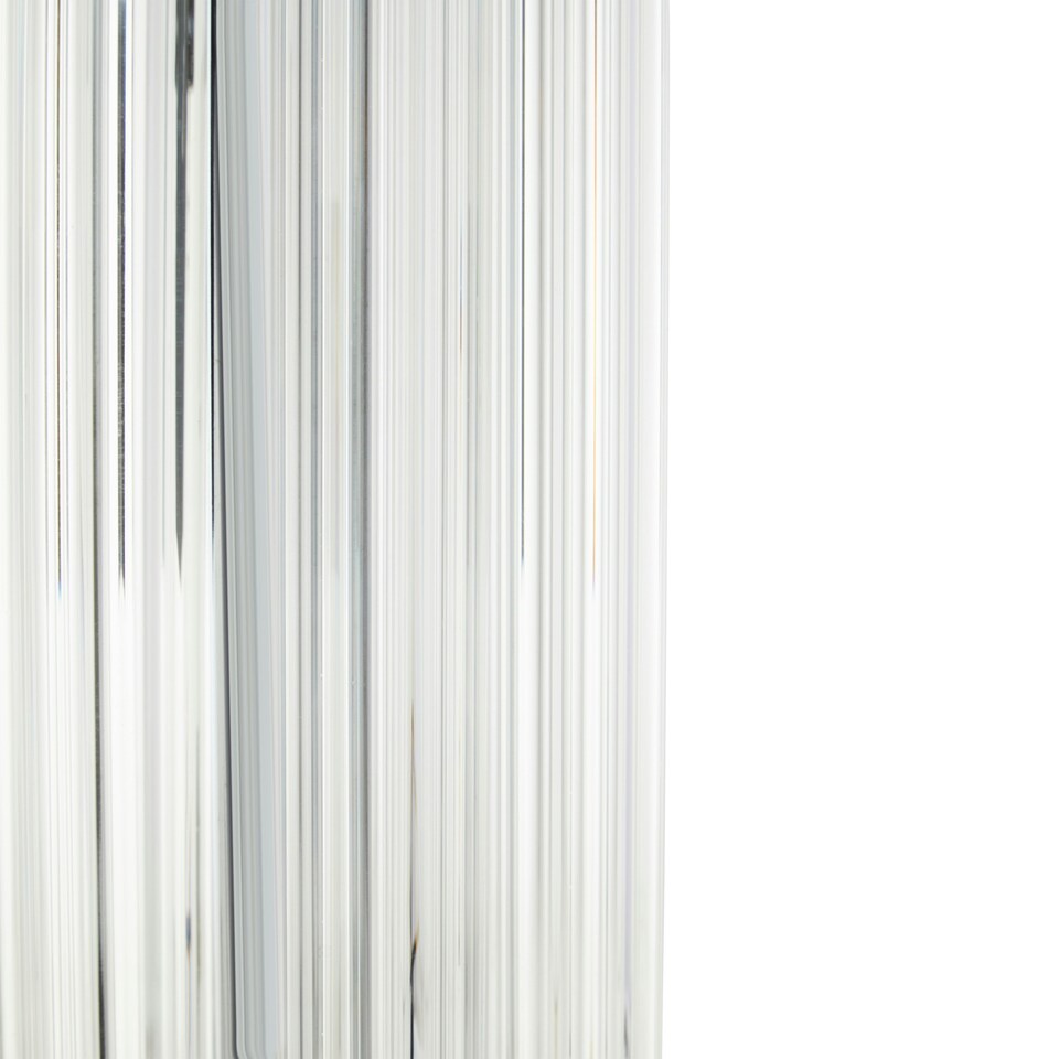 image 1 of Interiors by Premier Matte Silver and Ivory Table Lamp Silver