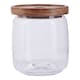 image 1 of Interiors By Premier Durable Multipurpose 860ml Storage Jar, Stylish Glass Jar With Lid For Counter, Airtight Storage Jars