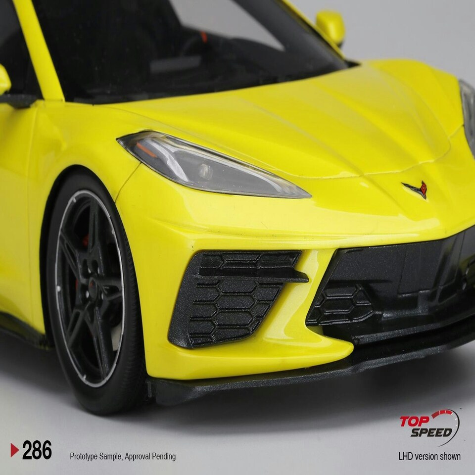 image 1 of Chevrolet Corvette Stingray IMSA GTLM Championship Ed Accelerate Yellow 1:18 TSM TS0389