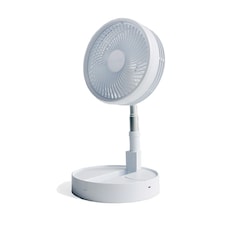 Lifemax Rechargeable 19cm Folding Fan - 25-100cm height adjustment