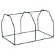 image 8 of Outsunny Mini  Greenhouse Grow House PVC Cover Steel Frame White 99 x 71 x 60cm