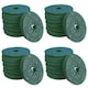 image 1 of 115mm 36 Grit Fibre Zirconium Oxide Abrasive Discs Sanding Grinding 200 Pack