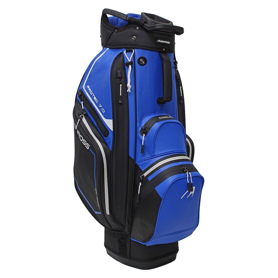 image 1 of Benross ProTec 7.0 Waterproof Golf Cart Bag - Blue/Black