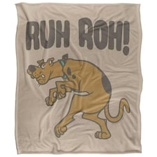 Scooby Doo Ruh Roh Blanket - Multicoloured - One Size (UTTV18795)